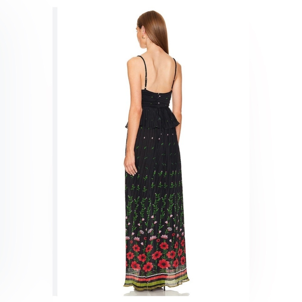 Sabina Musayev Selina Gown Sz M (poppy + pleats gown) - Picture 3 of 15
